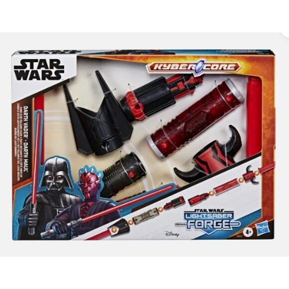 Star Wars Lightsaber Forge Kyber Core Dark Side Villains Pack Customizable - NEW - Picture 1 of 3